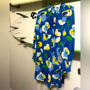 Donna Morgan new with tags size 10 babydoll knee length long sleeve